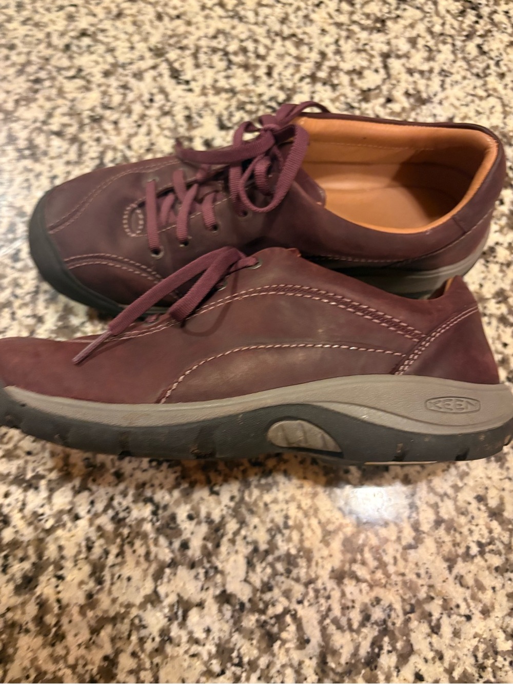KEEN Women's Plum Lace-Up Casual Sneakers